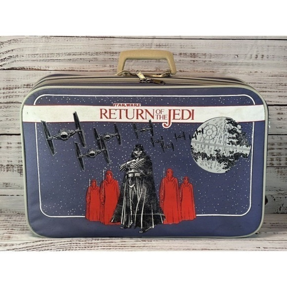 Vintage 1983 Star‎ Wars Return Of The Jedi Youth Children's Suitcase Darth Vader